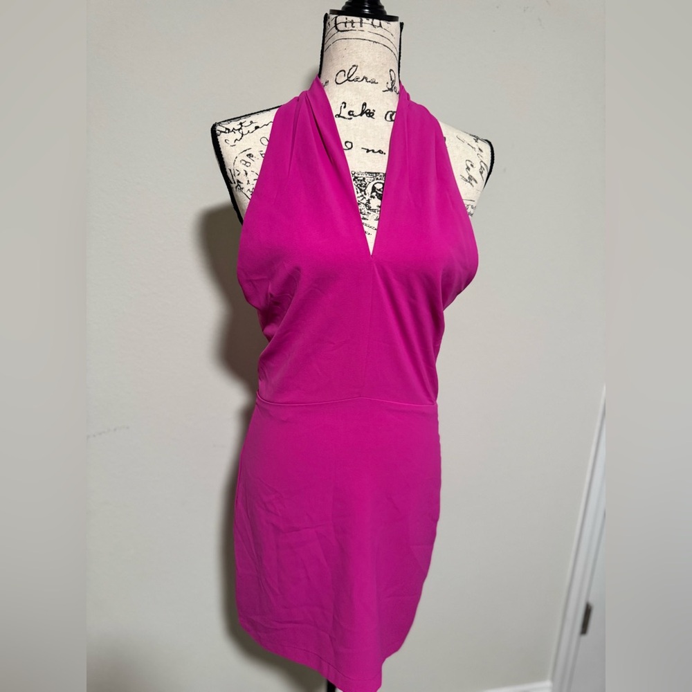 TCEC Halter Mini Dress